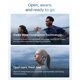 thumbnail image 3 of Auriculares SHOKZ OpenRun Air 2 Azul Bluetooth, 3 of 9