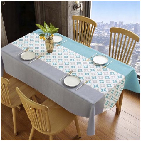 Genérico - Mantel Impermeable Antimanchas 140X220 Cm -48