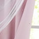 thumbnail image 2 of Cortina opaca rosa - Juego de 2 cortinas para dormitorio infantil con estrellas, translúcidas térmicas y luminosas, bloque decorativo, 132 x 160 cm (largo x alto), rosa claro, 2 of 5