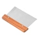 thumbnail image 2 of Raspador De Acero Inoxidable Para Hornear, Picador, Para Repostería, Cafetería, Tienda De Repostería, Mango De Madera, 2 of 5