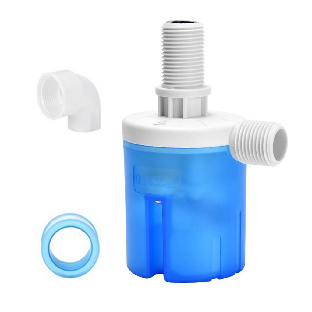 Magideal - Control De Agua Automático Interruptor De Flotador Exterior Nivel De Agua De Entrada De Agua Para Tanque De Agua Solar Acuario Automático 1/2 Pulgada