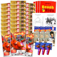 Set De Obsequios Para Fiestas Disney Big Hero 6 Mini Para Niños Con 24 Paquetes