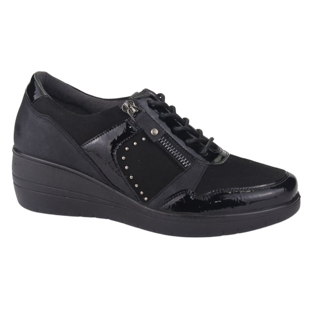 Zapatilla Chalada Mujer Matter-10 Negro Urbano