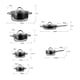 thumbnail image 3 of Juego Set De Ollas Swiss Home 12 Piezas Acero Inoxidable, 3 of 3