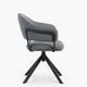 thumbnail image 3 of Silla Home Office Stanford Giratoria Gris Oscuro, 3 of 6