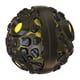 thumbnail image 2 of Squeaky Dog Ball Juguetes Para Masticadores Agresivos Goma Chew Ball Amarillo Negro, 2 of 5