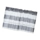 thumbnail image 3 of Cortinas Con Bolsillo Para Barra De Cenefa Corta A Rayas Para Ventana, Cocina, Gris_74x60cm, 3 of 3