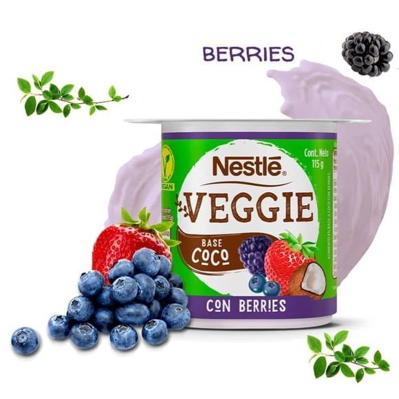 Alimento De Coco Berries, 115 g