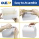 thumbnail image 4 of Cajas de regalo Oletx Gable de 9 pulgadas, blancas, 30 unidades, para regalo de fiesta, 4 of 7