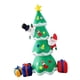 thumbnail image 4 of Papá Noel inflable con cajas de regalo de Claus ilumina el césped LED inflable para el jardín de vacaciones Navidad al aire libre, 4 of 5