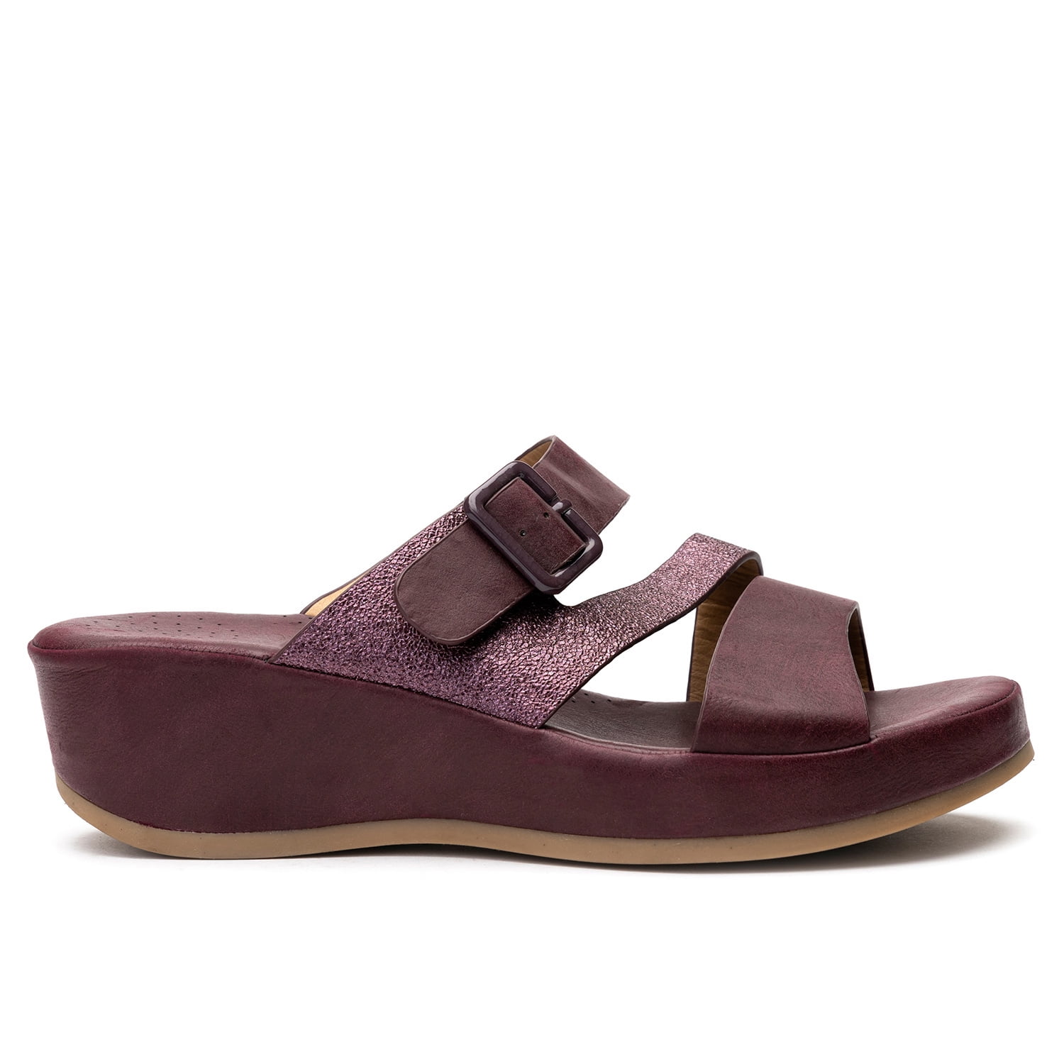 Sandalia Mujer Morado Caroline Chancleta