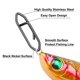thumbnail image 3 of Clips de pesca Kiqeres 200 uds acero inoxidable, 3 of 7