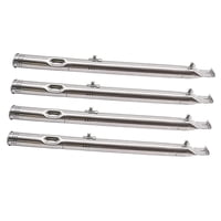 Ioensy - Quemador De Tubo Para Barbacoa, Paquete De 4, Quemador Para Sellar, Apto Para La Mayoría De Los Modelos De Parrillas De Gas, Cocinas.