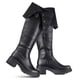thumbnail image 3 of Botas Largas Mujer De Moda Comodo Tacon Grueso Weide CZY615, 3 of 9