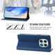 thumbnail image 3 of Funda Billetera con Soporte para Xiaomi Redmi Note 15 4G/5G Bloqueo RFID Plegable Azul, 3 of 6