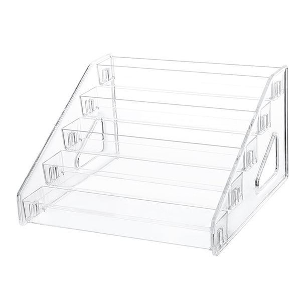 Soporte Duradero Para Almacenamiento De Pintalabios, Herramientas Para Uñas, Encimeras De Baño, Aparadores, 5 Niveles