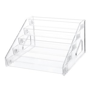 Ioensy - Soporte Duradero Para Almacenamiento De Pintalabios, Herramientas Para Uñas, Encimeras De Baño, Aparadores, 5 Niveles