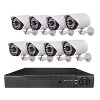 Genérico - Kit De 8 Cámaras Ahd Con Dvr 1080P Full Hd
