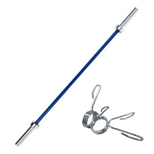 Linea Sport - Barra Olímpica Acero De 1.80 Cm Para Entrenamiento Profesional