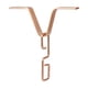 thumbnail image 1 of Clip Adaptador Para Canalones De Cadena De Lluvia, Hardware Exterior, Conector De Hierro A Prueba De Herrumbre, 1 of 3