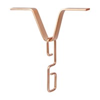 Ioensy - Clip Adaptador Para Canalones De Cadena De Lluvia, Hardware Exterior, Conector De Hierro A Prueba De Herrumbre