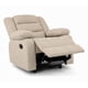 thumbnail image 1 of Bergere 1 cuerpo reclinable 3 posiciones, cuerina envejecida, 1 of 5