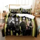 thumbnail image 1 of Kiss Rock Band Music Duvet Cover Bedding Set Polyester Pillowcases Quilt Cover Fashion Home Decor Gift Queen Bed Sheets, 1 of 5