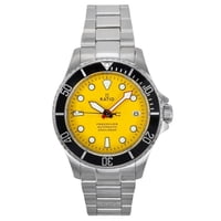 Reloj Digital Ratio Freediver Acero Inoxidable Amarillo Hombre