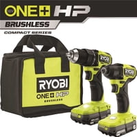 Kit De Taladros Y Destornilladores De Impacto Ryobi One+ Hp 18V 1.5Ah