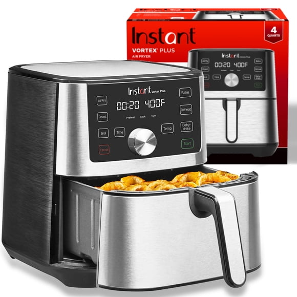 Air Fryer Instant Pot Vortex Plus de acero inoxidable de 4 cuartos de galón