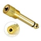 thumbnail image 3 of Adaptador Audio Plug Jack Metalico 3.5Mm A 6.3Mm (6.5mm) multicolor, 3 of 7