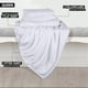thumbnail image 2 of Juego de sábanas Utopia Bedding Queen de microfibra cepillada, color blanco, 2 of 6