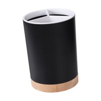 Bothyi - Tendedero Cesta Utensilio De Cocina Giratorio Para Comedor Encimera Cocina Negro