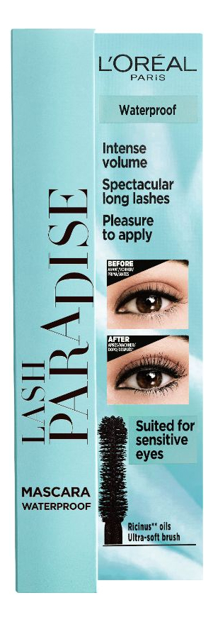 Loreal - Máscara De Pestañas Loréal Lash Paradise Voluminous Wp Black
