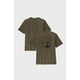 thumbnail image 3 of Polera Orgánica Nights on Loneliness Verde Oliva Hombre Falcone, 3 of 3