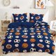 thumbnail image 1 of Boys -Gamer- Duve-t Cover- Set 3 Pieces T-win G-ame Pl-ayer W-hite Bedd-ing Sets- with 1- Duvet- Cover 2 Pillowcases, 1 of 5