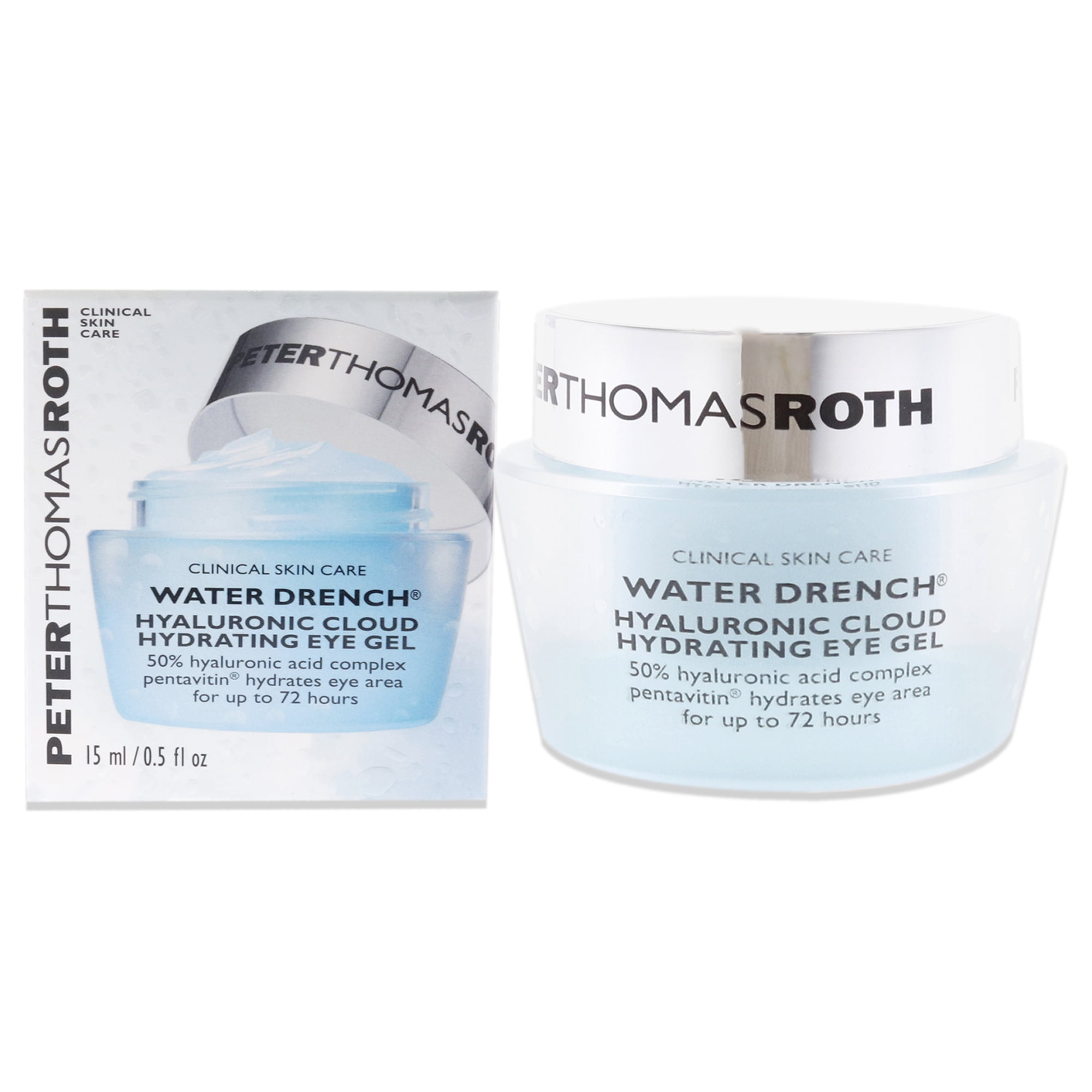 Peter Thomas Roth - Gel Hidratante Para Ojos Con Nube Hialurónica Empapada En Agua De Para Unisex - Gel De 0,5 Oz
