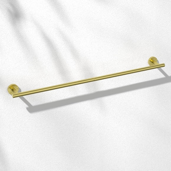 Barra para toallas HITSLAM de acero inoxidable SUS304 dorado de 76 cm