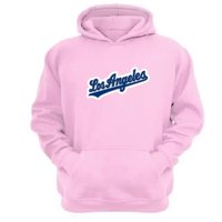 Genérico - Polerón Canguro Los Angeles Rosa Talla Xl Unisex