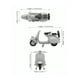thumbnail image 4 of Moto Vespa 1953 125CC Escala 1:18 - Welly, 4 of 5