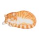 thumbnail image 4 of Alfombra De Gato Durmiente, Felpudo Decorativo Antideslizante Para Sala De Estar Al Aire Libre, Dormitorio, Amarillo Y Blanco, 4 of 5