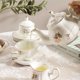 thumbnail image 4 of Juego de té CHENP.HMC de porcelana cerámica de 22 piezas para 6 personas, 4 of 7