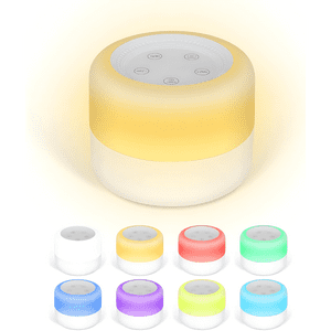 Genérica - Ruido Blanco Relajante Bebé Mascotas + Luz Multicolor