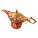 thumbnail image 2 of Lámpara Aladdin Genie Light Tea Pot Tallado Clásico Para Accesorios Decoración Oro Rojo, 2 of 5