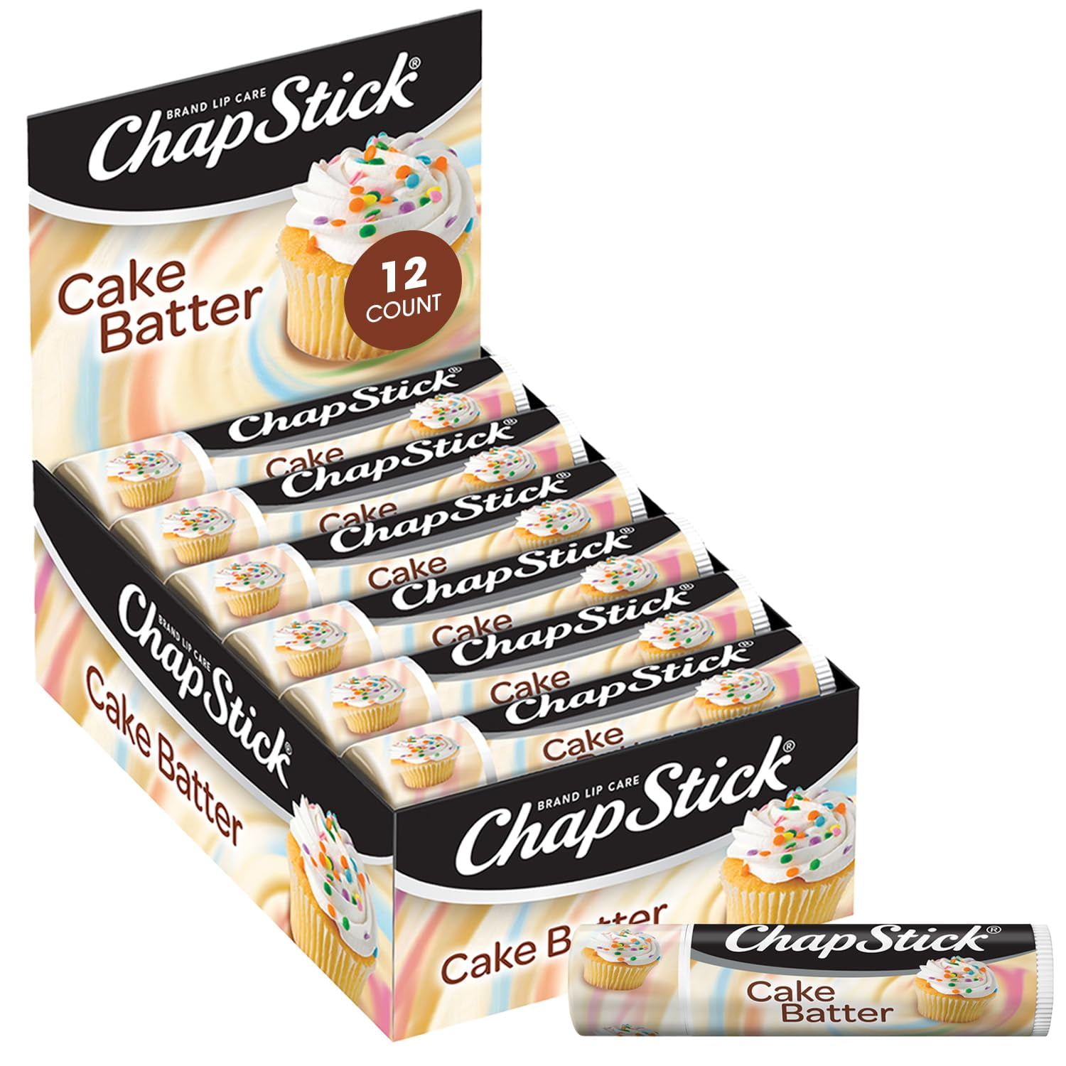 Relleno De Masa Para Tartas Chapstick Para Bálsamo Labial, Paquete De 12