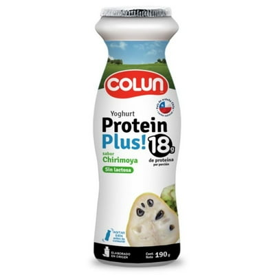 Yoghurt Protein Plus 18 Sabor Chirimoya Botella 190 G Colun