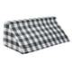 thumbnail image 4 of Almohadas De Espuma Con Cuña Para Piernas, Refuerzo Inclinado Para Espalda Para Adultos, Dormitorio De Ancianos, Entramado Verde, 4 of 5