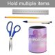 thumbnail image 5 of Cazadores Demonios del K-Pop-theme Cylinder Pen Holder Pencil Organizer with Flannel Lining PVC Leather Material Cardboard Base for study work 10*8CM, 5 of 6