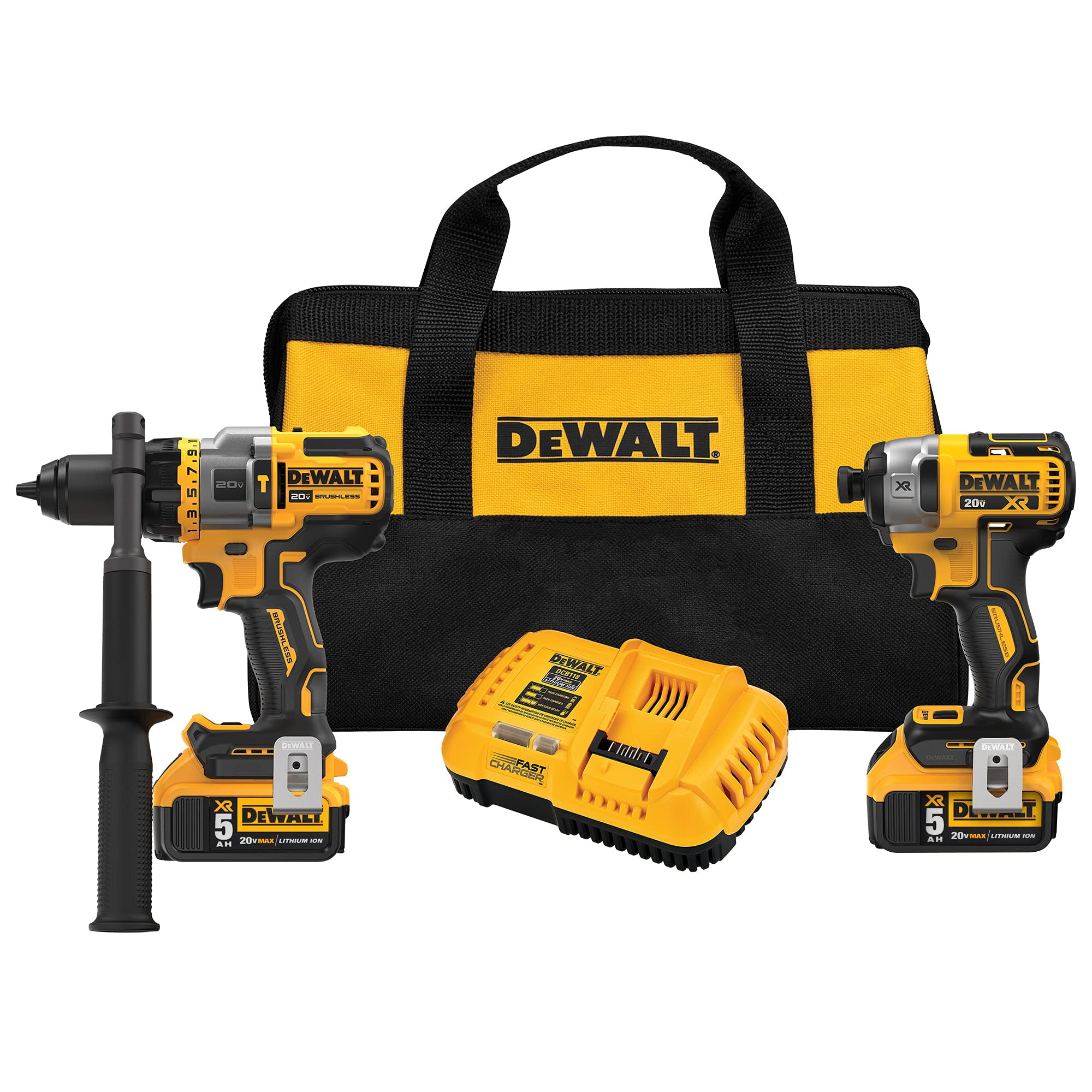 Kit Combinado Dewalt Flexvolt Advantage 20v Max* Con Taladro Percutor Y Destornillador