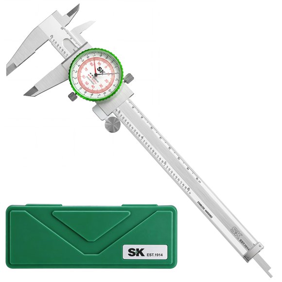 Calibrador de dial SK 150 mm ±0,03 mm Acero Inoxidable